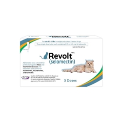 Revolt (selamectin) Topical for Cats 5.1 - 15 lbs, 3 Month Supply