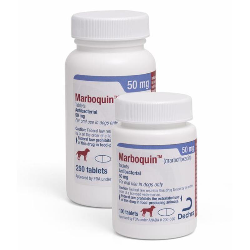 Marboquin (marbofloxacin) Tablet, 50 mg