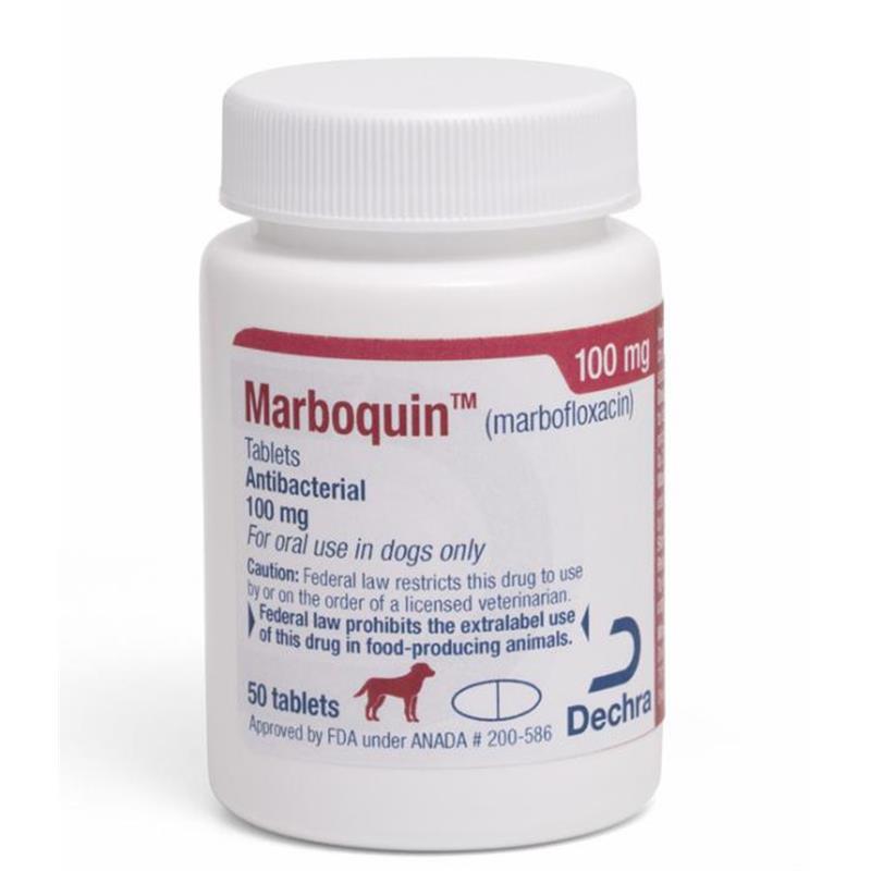 Marboquin (marbofloxacin) Tablet, 100 mg