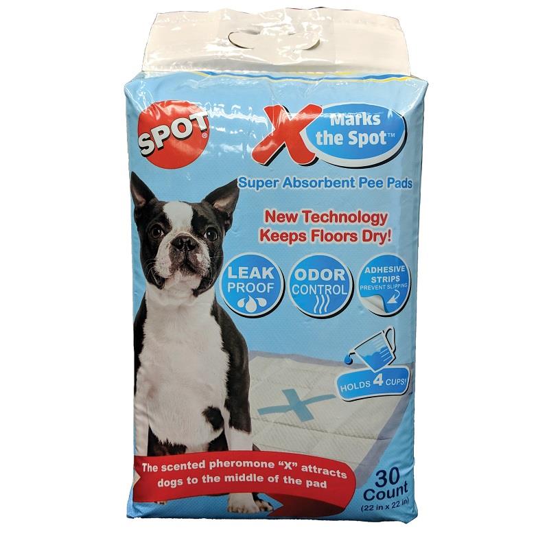 Ethical Pet Spot X Marks the Spot Puppy Pads 22 x 22, 30 count