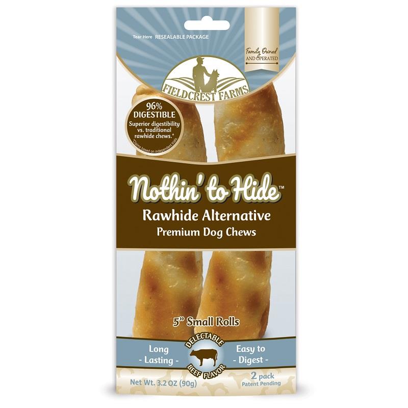 Fieldcrest Farms Nothin' To Hide 5 Small Rolls Beef Flavor, 2 pack