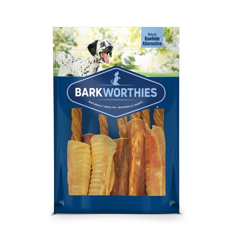 Barkworthies Variety Bag Dog Chews, 1 lb