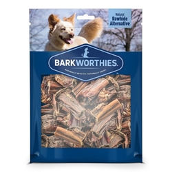 Barkworthies Beef Gullet Stick Bites Dog Chews, 1.5 lbs