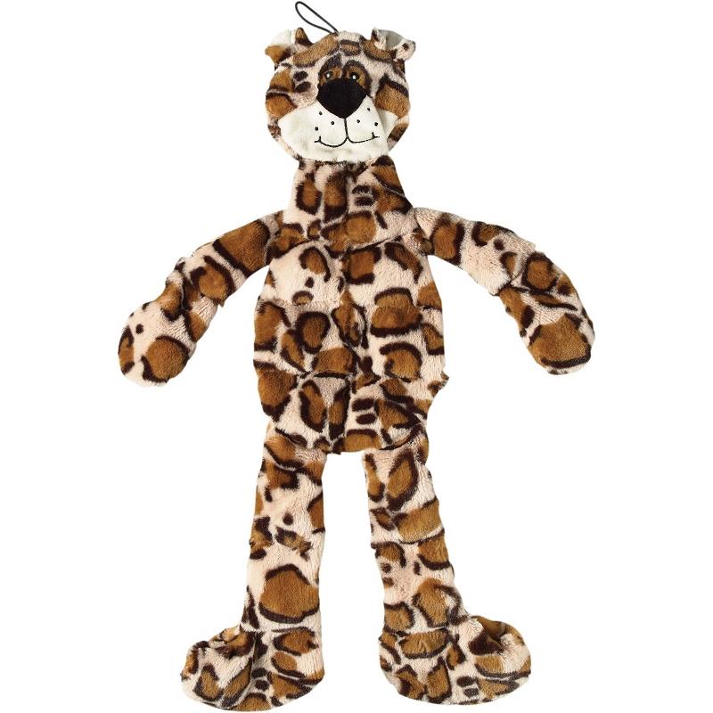 Ethical Pet Spot Skinneeez Tons-O-Squeakers Jungle Cat Plush Single Dog Toy (Color Varies)