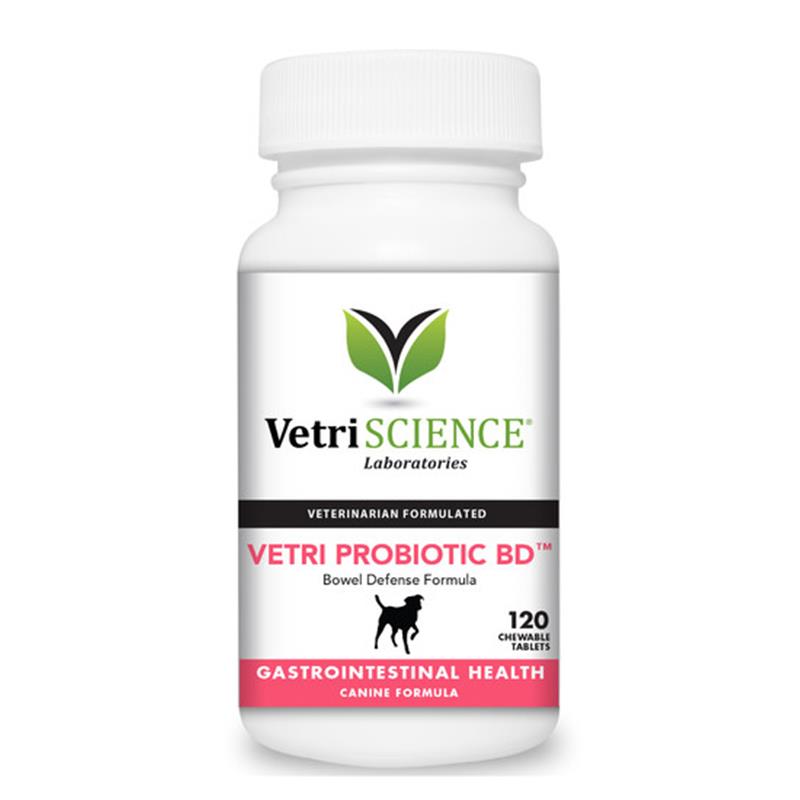Vetri-Probiotic BD for Dogs, 120 Chewable Tablets