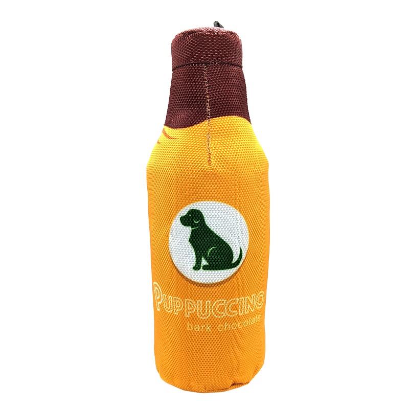 Ethical Pet Spot Fun Drink Puppucino Single Plush Dog Toy, 3 x 9.5