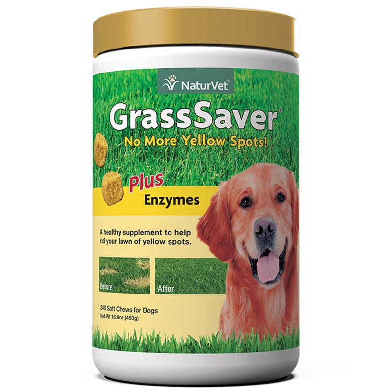 NaturVet GrassSaver, 240 Soft Chews