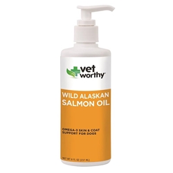 Vet Worthy Wild Alaskan Salmon Oil for Dogs, 8 fl oz