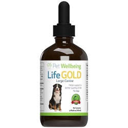Pet Wellbeing Life Gold for Dogs, 4 oz