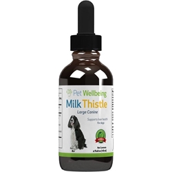 Pet Wellbeing Milk Thistle for Dogs, 4 oz