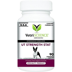 UT Strength STAT for Dogs, 90 Tablets strength stat supplement support proper urinary tract health immune system function superior combination factors work together optimal circulation kidney pet meds