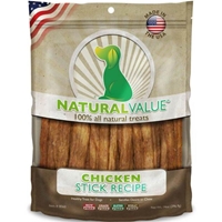 Natural Value Chicken Sticks Dog Treats, 14 oz