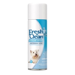 Fresh n Clean Cologne Spray for Dogs Baby Powder Scent, 6 oz.