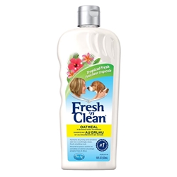 Fresh n Clean Oatmeal â€™n Baking Soda Shampoo for Dogs Tropical Fresh Scent, 18 oz.