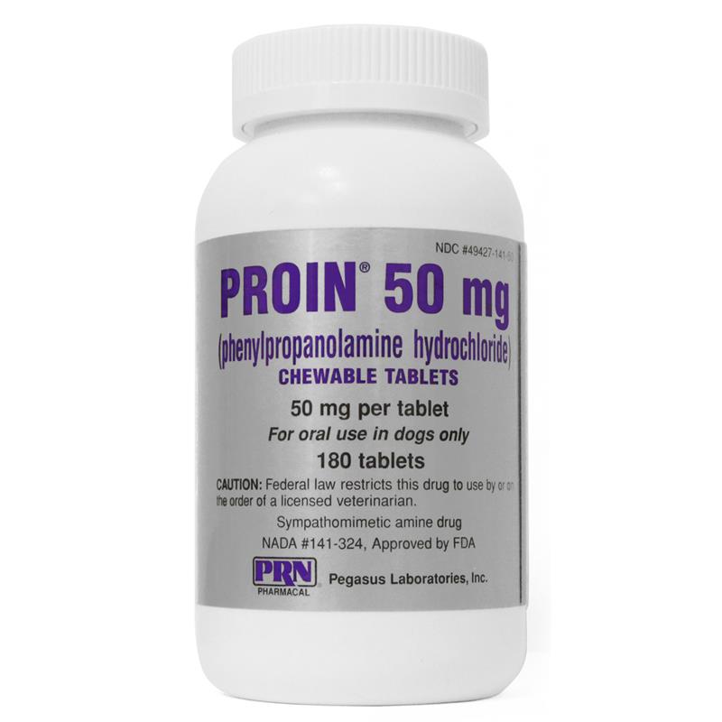 Proin 50 mg, 180 Chewable Tablets | VetDepot.com