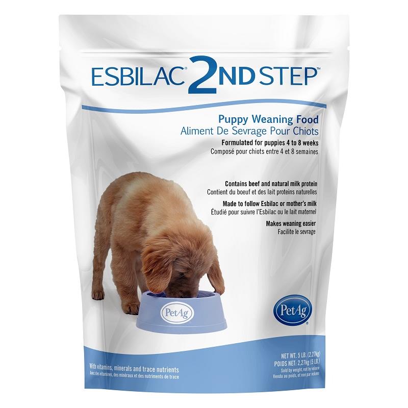 PetAg Esbilac 2nd Step Puppy Weaning Food Powder, 5 lb.