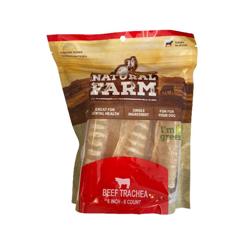 Natural Farm Beef Trachea 6, 6 pack