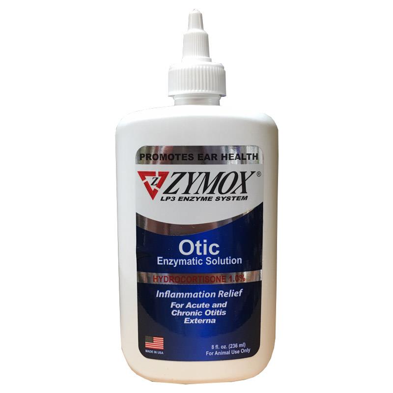 Zymox Otic With Hydrocortisone 1%, 8 oz