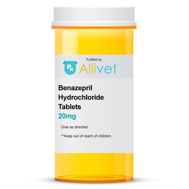 Benazepril Hydrochloride 20 mg Tablet