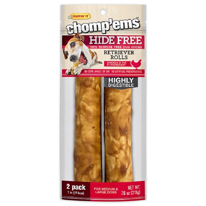Chomp'ems Hide Free Chicken Rolls 7, 2 count
