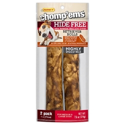Chompems Hide Free Peanut Butter Rolls 7, 2 count