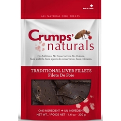 Crumps Naturals Traditional Liver Fillets,  11.6 oz