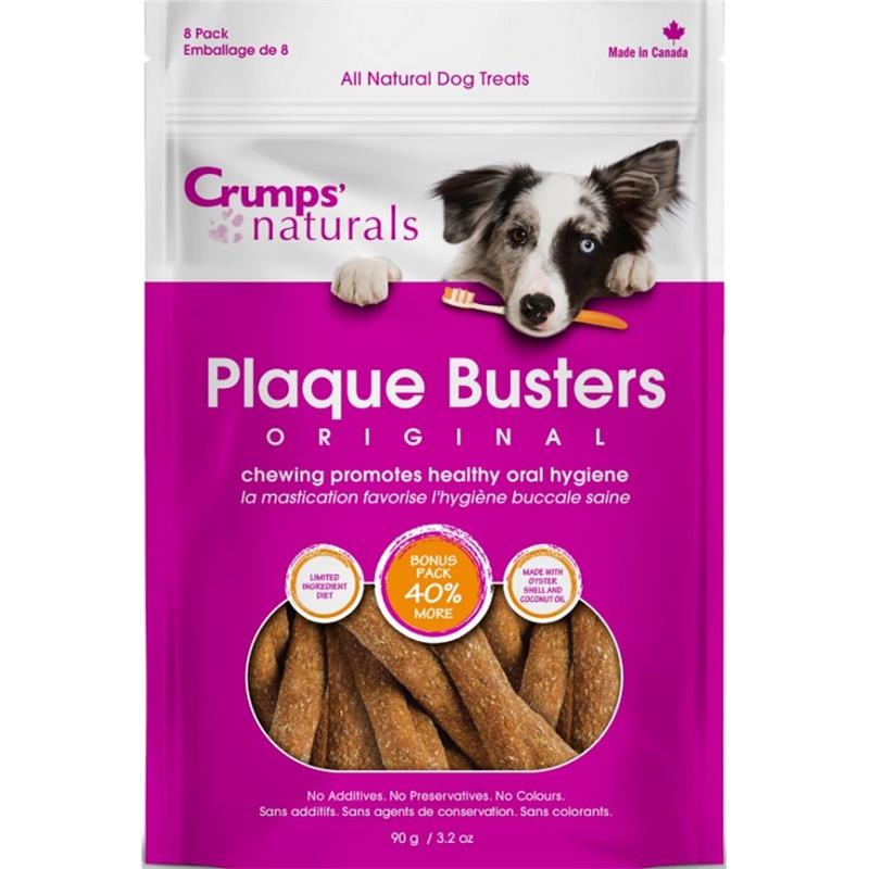 Crumps' Naturals Plaque Busters 4.5 ,8 pack