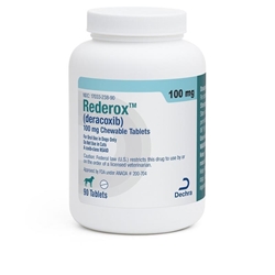 Rederox (deracoxib) Chewable Tablets 90 Ct. 100mg