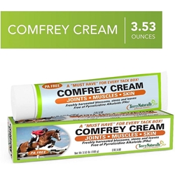 Terry Naturally Animal Health Comfrey Cream Topical Botanical for Horses and Dogs, 3.53 oz. (100 g)