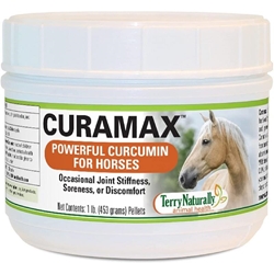Terry Naturally Animal Health Curamax Joint, Ligament & Tendon Support for Horses, 1 lb. (453g) Pellets