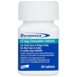 Deramaxx 25 mg, 30 Tablets