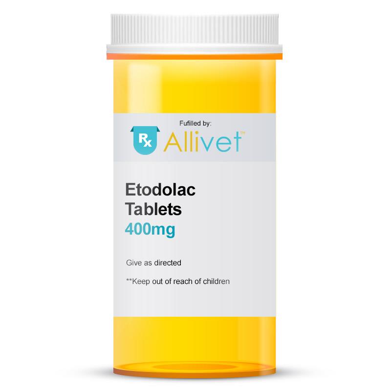 Etodolac 400 mg, 30 Tablets