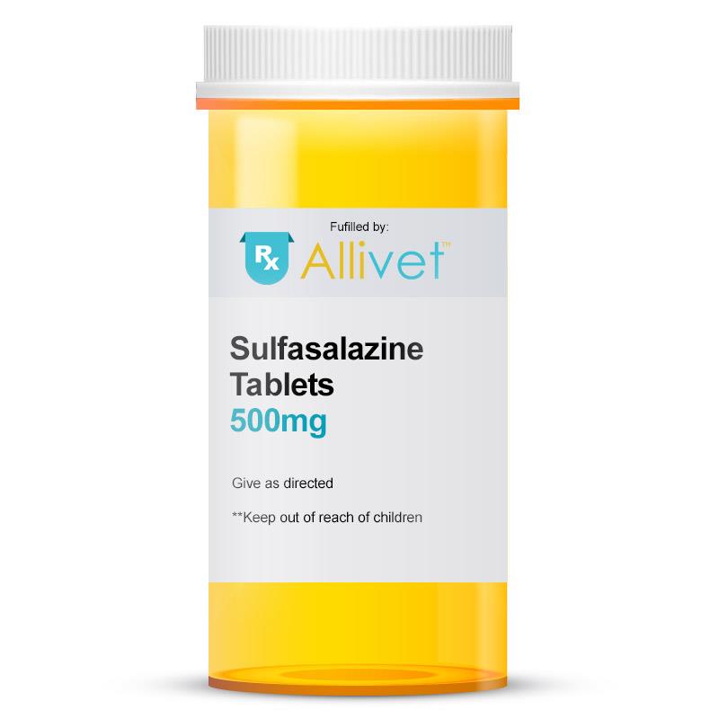 Sulfasalazine 500 mg, 360 Tablets
