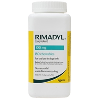 Rimadyl (Carprofen) 100mg, 180 Chewable Tablets