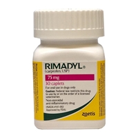 Rimadyl (Carprofen) 75 mg, 30 Caplets