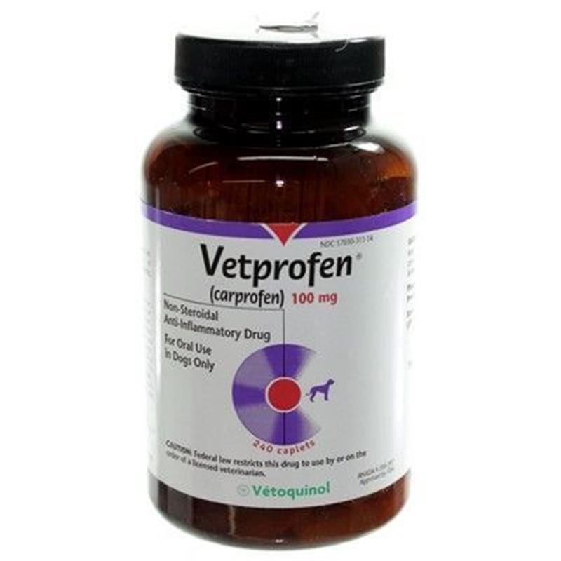 Vetprofen 100 mg, 60 Caplets (Carprofen)