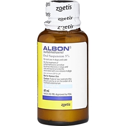 Albon 5% Oral Suspension, 2 oz