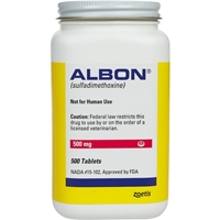 Albon Tabs 500 mg, 500 Tablets