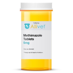 Methimazole 5 mg, 30 Tablets
