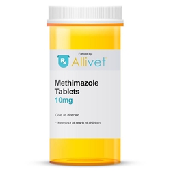 Methimazole 10 mg, 100 Tablets
