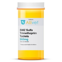 SMZ-TMP DS (Sulfamethoxazole, Trimethoprim DS) 960 mg, 60 Tablets