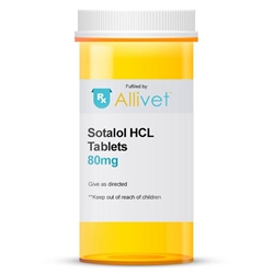 Sotalol HCL 80 mg, 60 Tablets