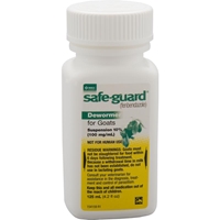 Safe-Guard Goat Dewormer, 125 ml