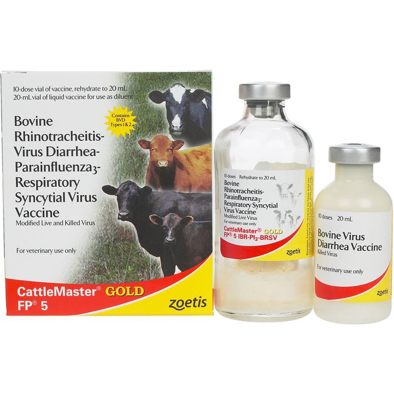 Cattlemaster Gold FP 5 - 10 ds Vial