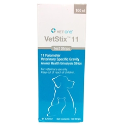 VetStix 10SG Urine Test Strips