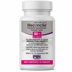 Reconcile 64 mg Flavored Chewable Tablets 70.5 - 140.8 lbs 30 Ct.