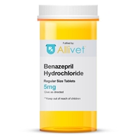 Benazepril HCL 5 mg, 100 Tablets