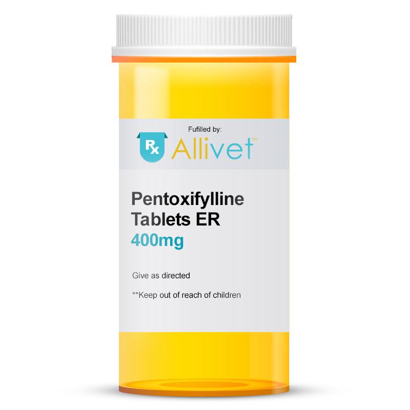 Pentoxifylline 400 mg ER, 60 Tablets