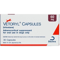 Vetoryl (trilostane) Capsules, 60 mg, 30