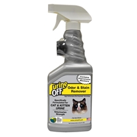 Urine-Off Odor and Stain Remover For Cats, 500 mL (16.9 oz)